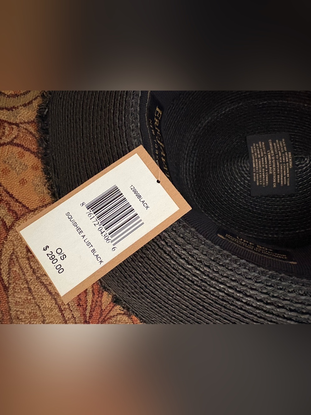 Eric Javits Squishee® A List Hat/Black
Like New - Picture 11 of 12